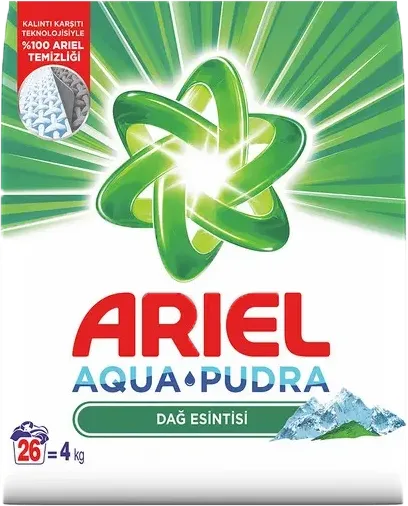 TOZ DETERJAN 4KG ARİEL ÇEŞİTLERİ