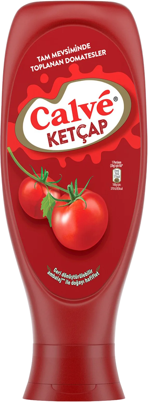 KETÇAP 600G CALVE ÇEŞİTLERİ