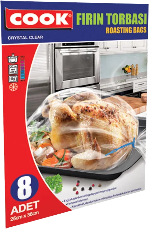 YANMAZ FIRIN TORBASI COOK 8Lİ 25*38CM