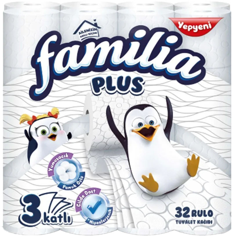TUVALET KAĞIDI 32Lİ FAMİLİA 3Kat