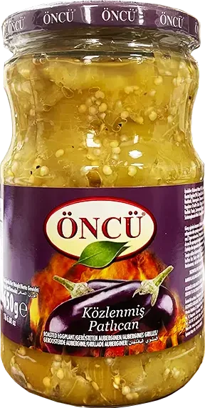 KÖZLENMMİŞ PATLICAN 650G ÖNCÜ CAM