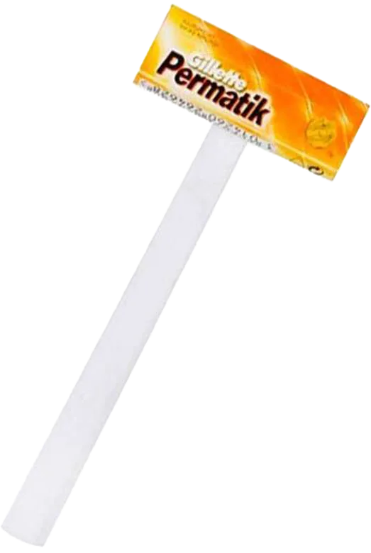 TRAŞ BIÇAĞI SAPLI KLASİK TEKLİ PERMATİK
