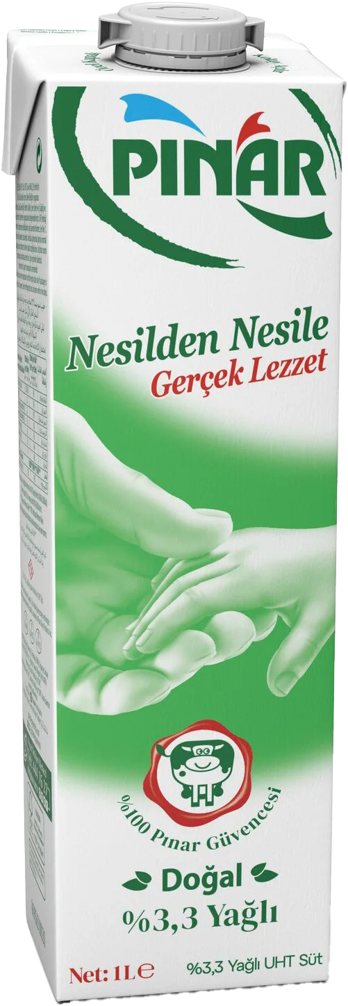 UHT SÜT 1L %3.3 YAĞLI PINAR