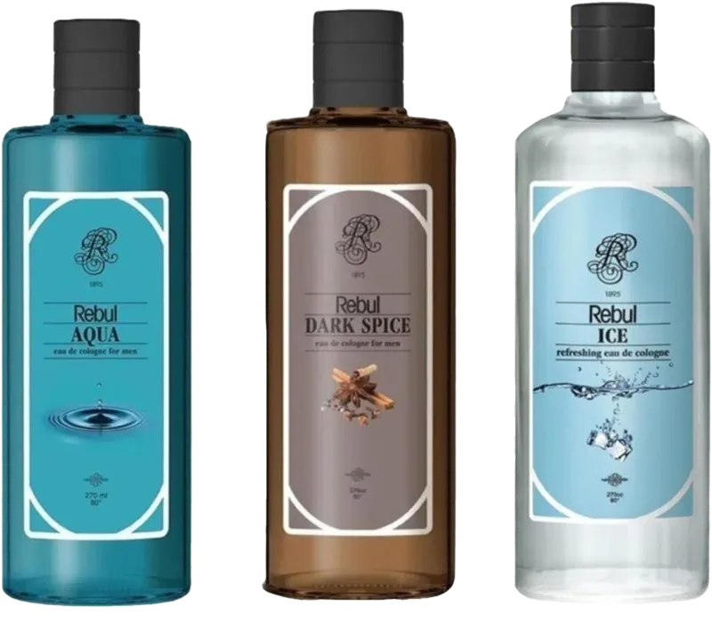 PARFÜMLÜ KOLONYA 250ML CAM REBUL AQUA-BOUQ.-DARK
