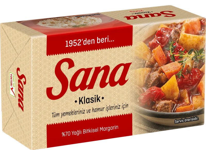 MARGARİN PAKET 250G SANA KLASİK