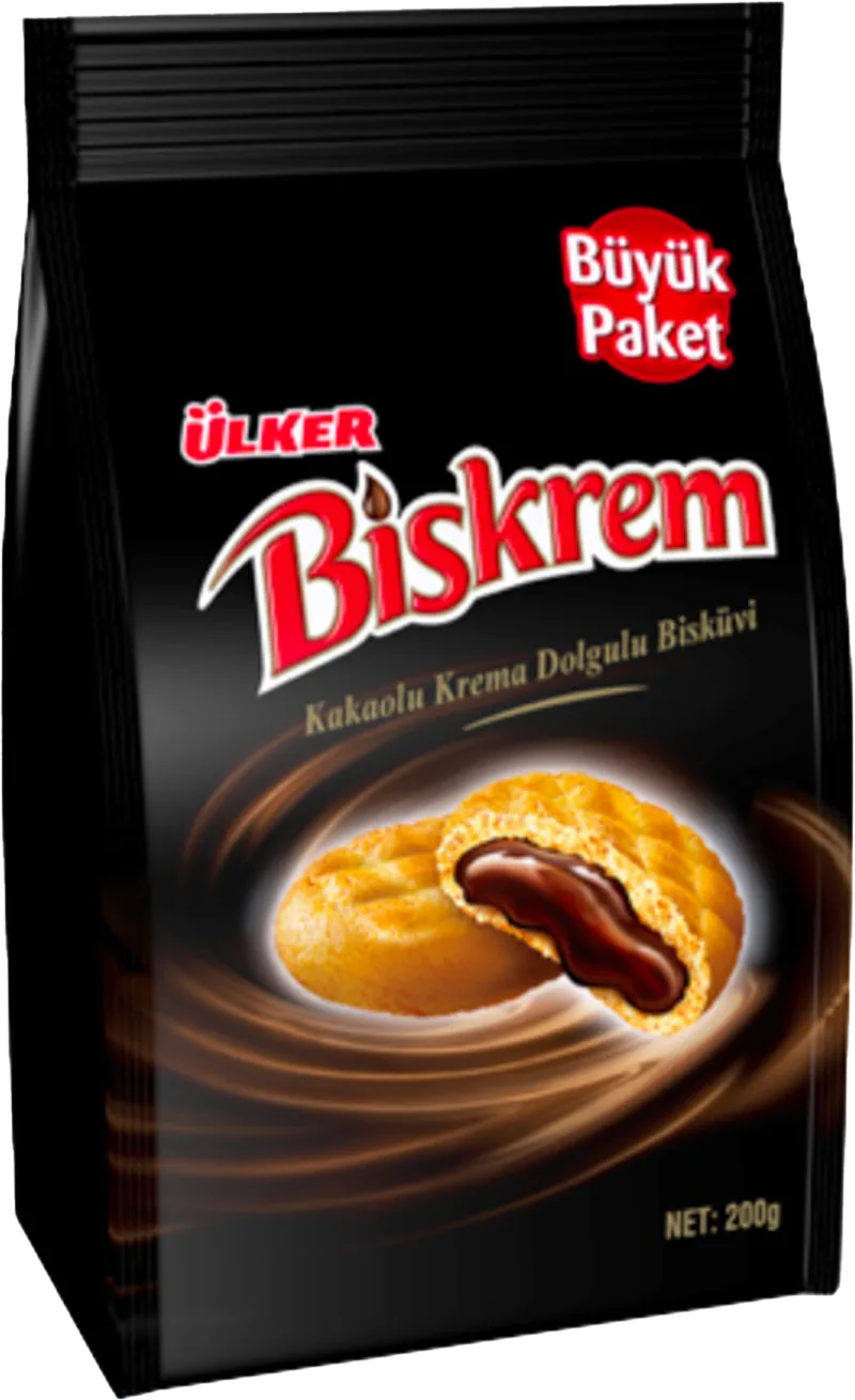 KREMALI BİSK.POŞET 200G ÜLKER BİSKREM