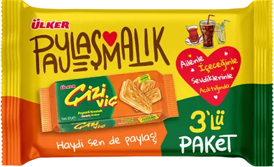 KRAKER KREMALI 246G ÜLKER ÇİZİVİÇ 3LÜ PK.