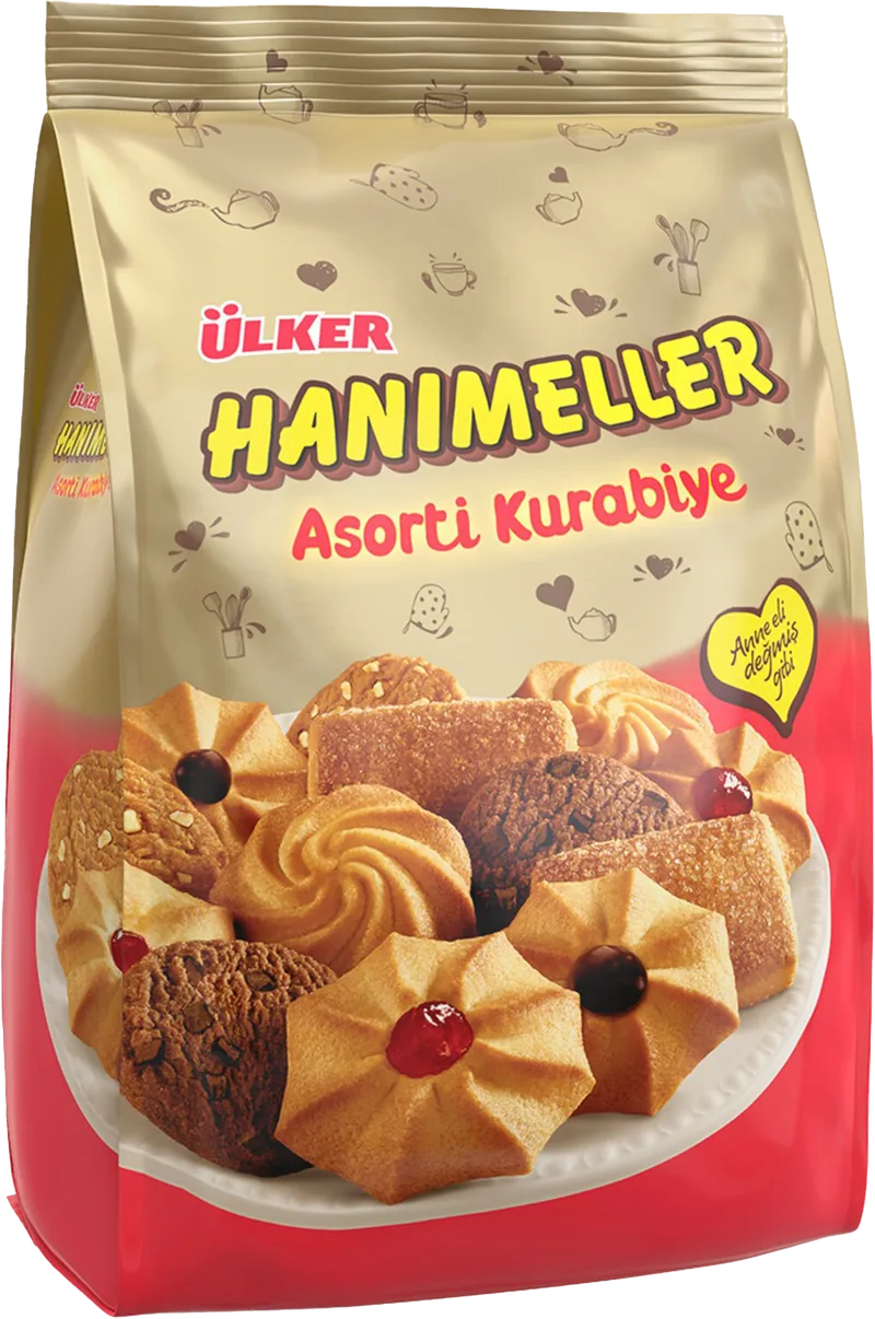 BİSKÜVİ POŞET 150G ÜLKER HANIMELLER ÇEŞİTLERİ