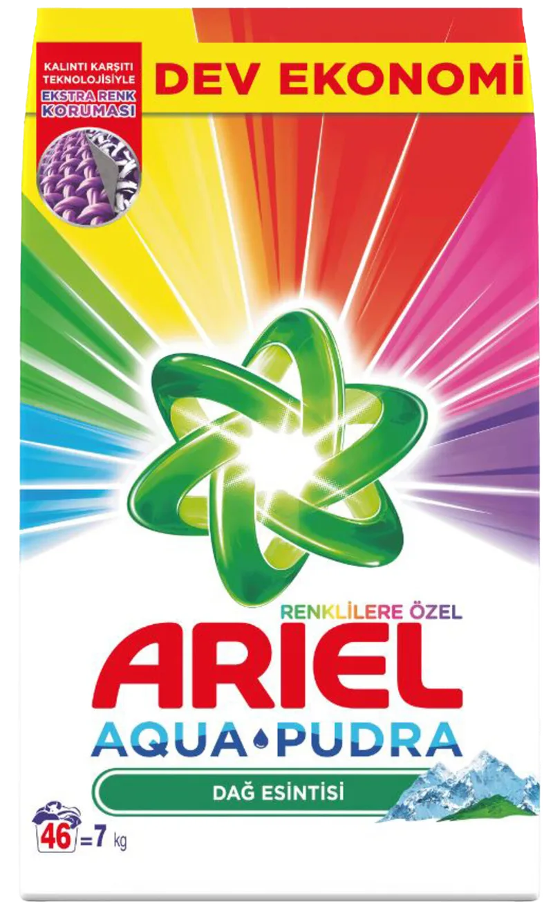 TOZ DETERJAN 7KG ARİEL ÇEŞİTLERİ