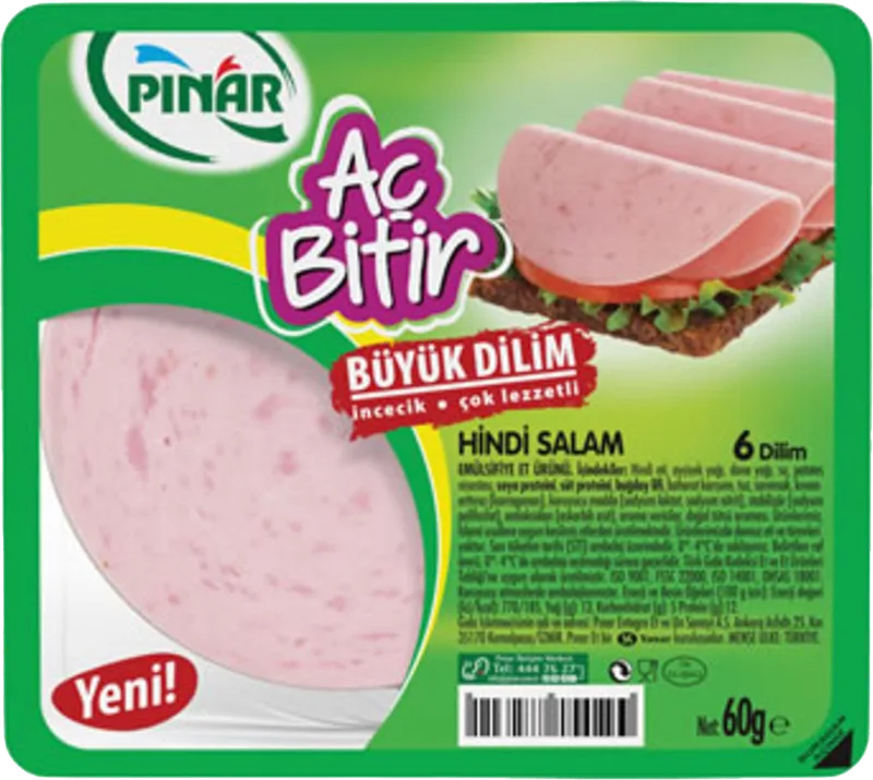 AÇ BİTİR SALAM HİNDİ 60G PINAR