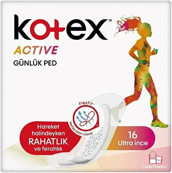GÜNLÜK PED 16LI KOTEX
