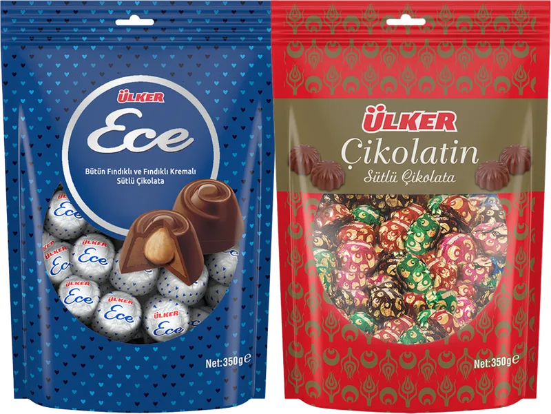 İKRAMLIK ÇİKOLATA 350G ÜLKER ECE/ÇİKOLATİN