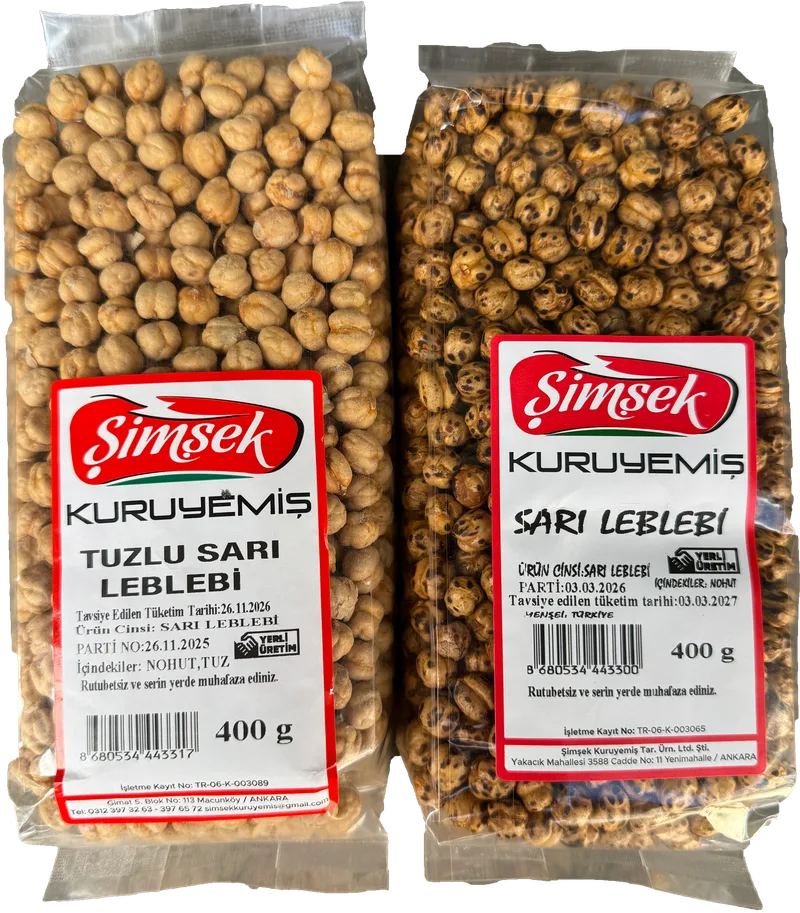 ŞİMŞEK LEBLEBİ 400G Çeşitleri