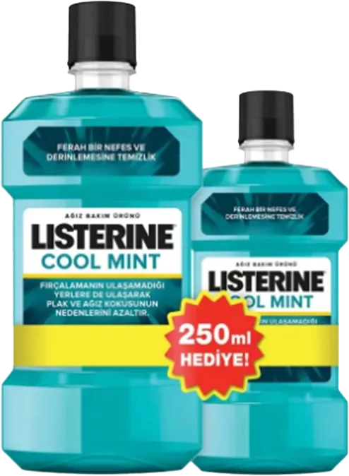 AĞIZ SUYU SET 500+250ML LİSTERİNE MİNT Çeşitleri