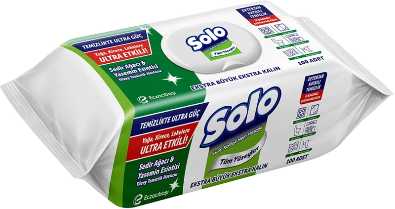 YÜZEY HAVLU 100LÜ SOLO