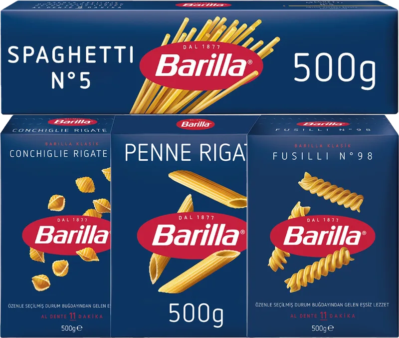 MAKARNA 500G BARİLLA ÇEŞİTLERİ