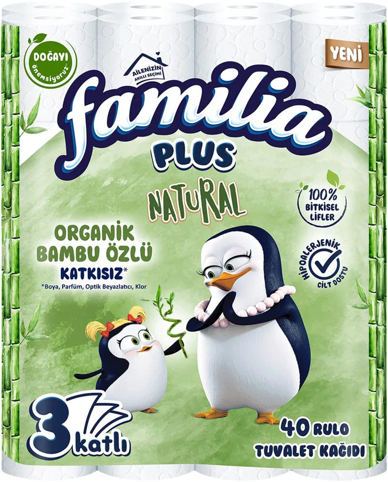 TUVALET KAĞIDI 40LI FAMİLİA 3Kat