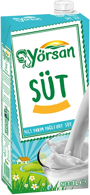 UHT SÜT 1L %1.5 YAĞLI YÖRSAN