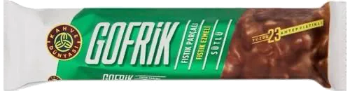 ÇİKOLATALI GOFRET 33G GOFRİK KAHVE DÜNYASI
