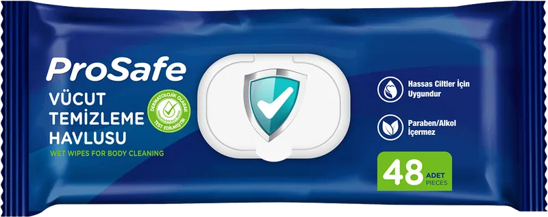 VÜCUT TEM.HAVLUSU 48Lİ PROSAFE
