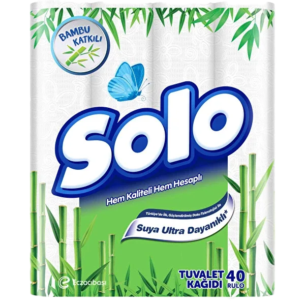 TUVALET KAĞIDI 40LI SOLO 3Kat