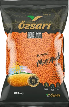 KIRMIZI MERCİMEK 1KG ÖZSARI FUTBOL