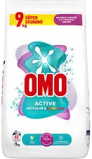 TOZ DETERJAN 9KG OMO ÇEŞİTLERİ