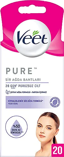 AĞDA BANDI 20Lİ VEET PURE HASSAS