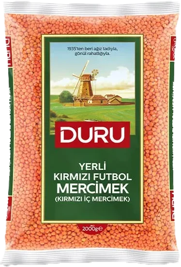 KIRMIZI MERCİMEK 2KG DURU