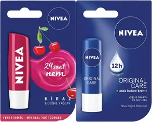 DUDAK KORUYUCU NİVEA LİP ÇEŞİTLERİ