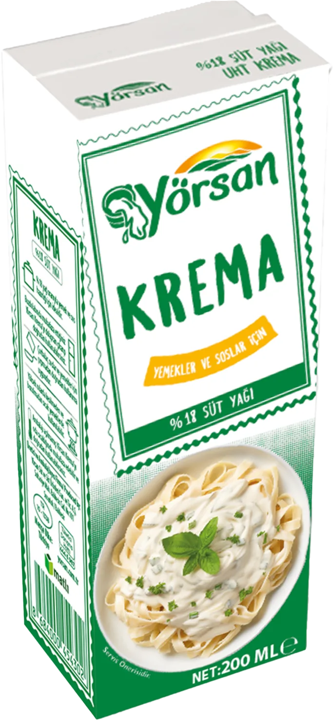 KREMA 200ML YEMEKLİK YÖRSAN