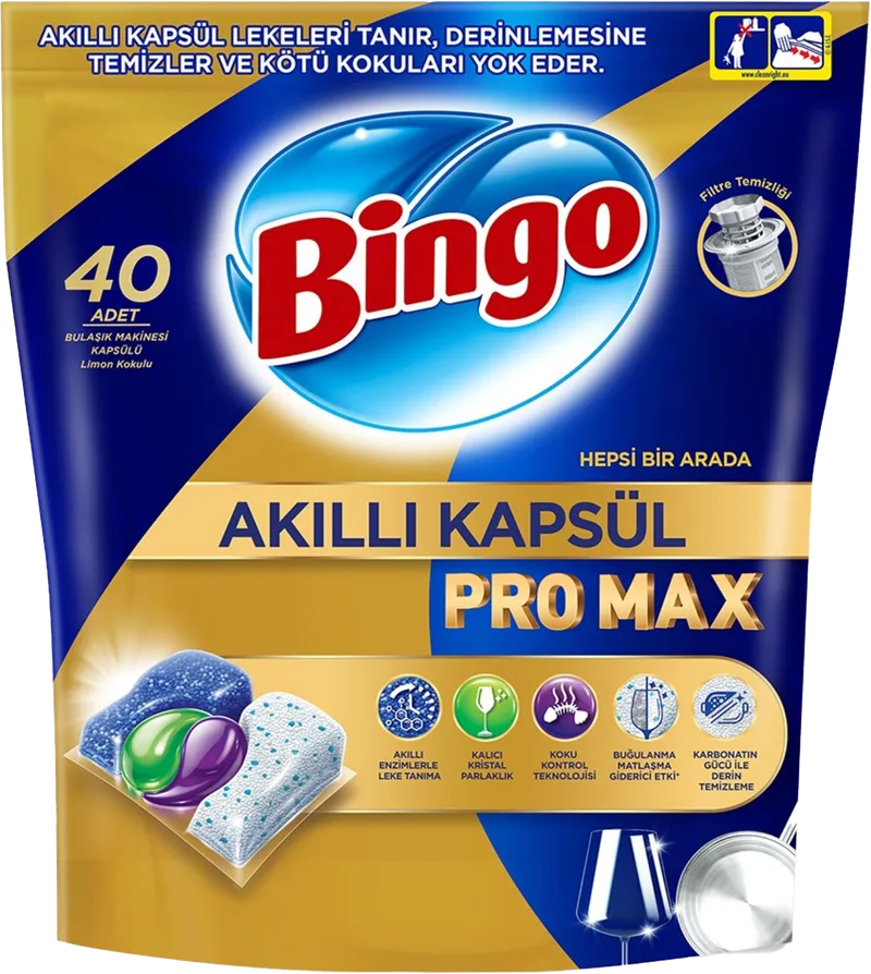 TABLET BUL.DETERJANI PROMAX 40LI BİNGO