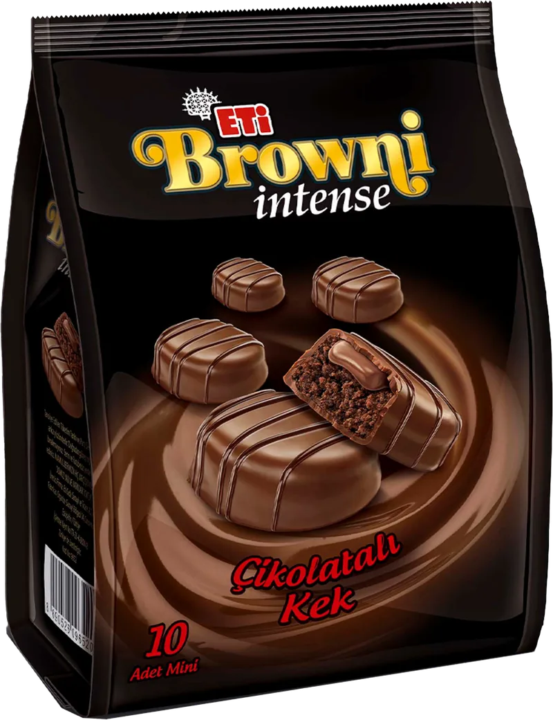 ÇİKOLATALI ISLAK KEK 160G ETİ BROWNİ İNTENSE MİNİ