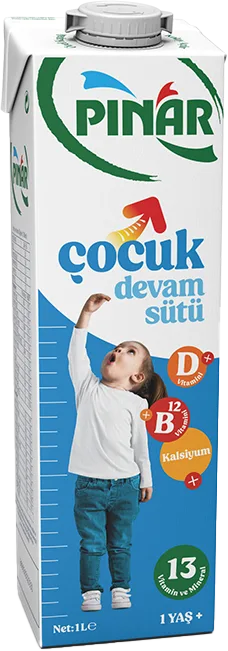 UHT SÜT 1L ÇOCUK DEVAM PINAR