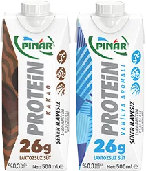 PROTEİN SÜT 500ML PINAR ÇEŞİTLERİ