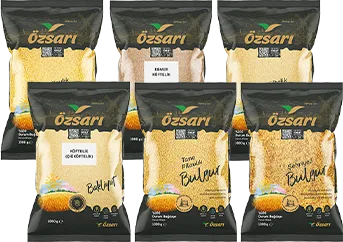 BULGUR 1KG ÖZSARI ÇEŞİTLERİ