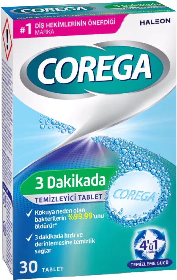DİŞ BAKIM 40G COREGA TEMZ.TABLET