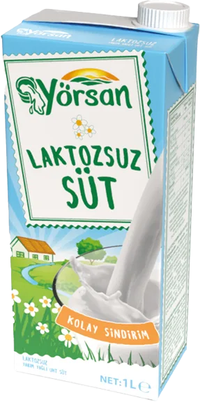 UHT SÜT 1L LAKTOZSUZ YÖRSAN