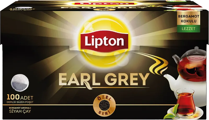 DEMLİK ÇAY 100LÜ LİPTON 320G EARLY GEY