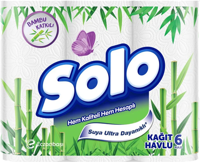 KAĞIT HAVLU 6LI SOLO