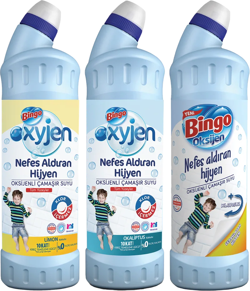 ÇAMAŞIR SUYU ULTRA 750ML BİNGO OKS.ÇEŞİTLERİ