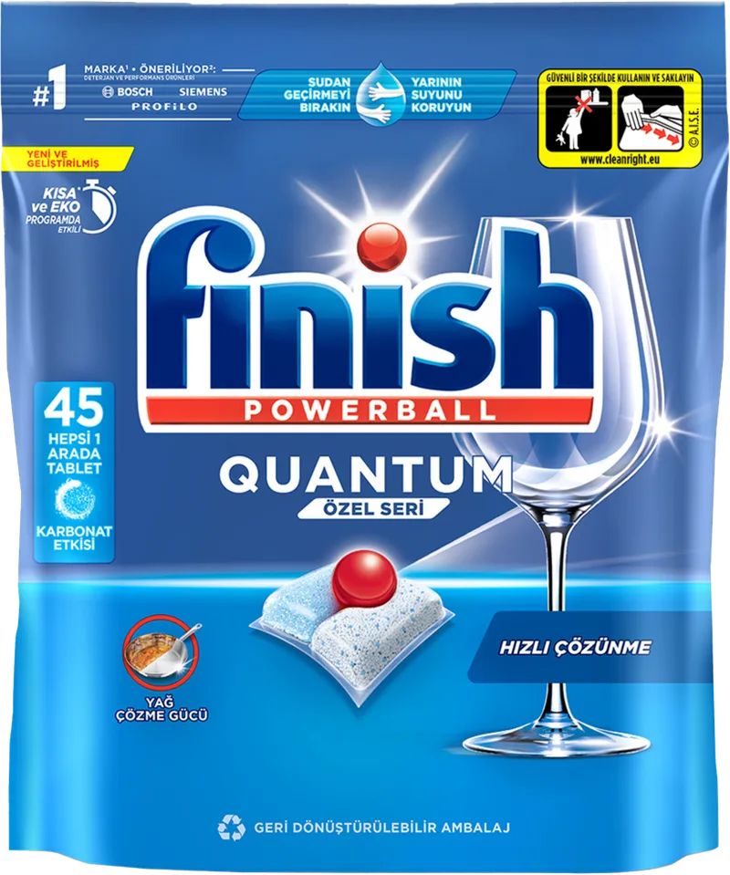 TABLET BUL.DETERJANI PL-QUANTUM 45Lİ FİNİSH