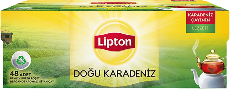 DEMLİK ÇAY 48Lİ LİPTON 153G D.KARADENİZ