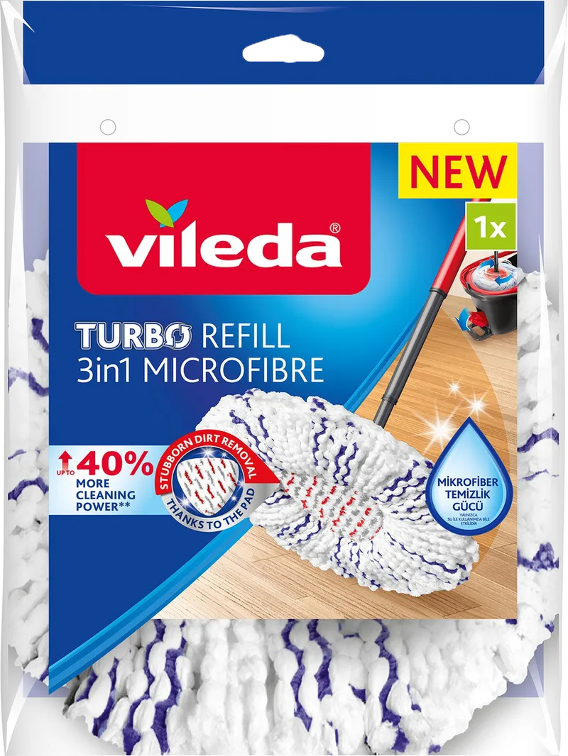YEDEK MOP PASPAS VİLEDA TURBO