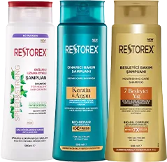 ŞAMPUAN 500ML RESTOREX Çeşitleri