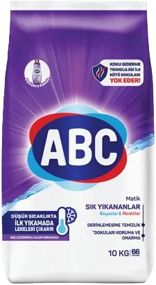 TOZ DETERJAN 10KG ABC ÇEŞİTLERİ
