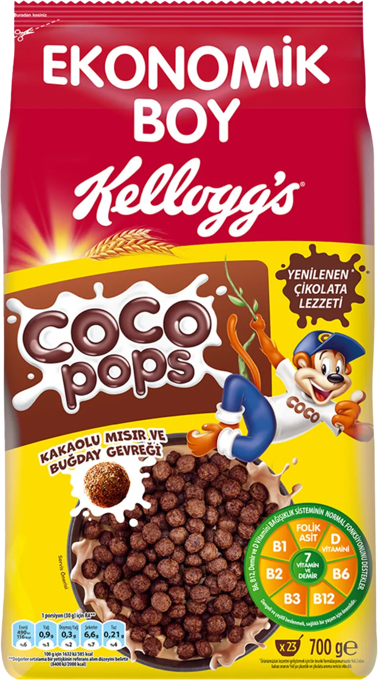 GEVREK TOPLARI 700G COCOPOPS