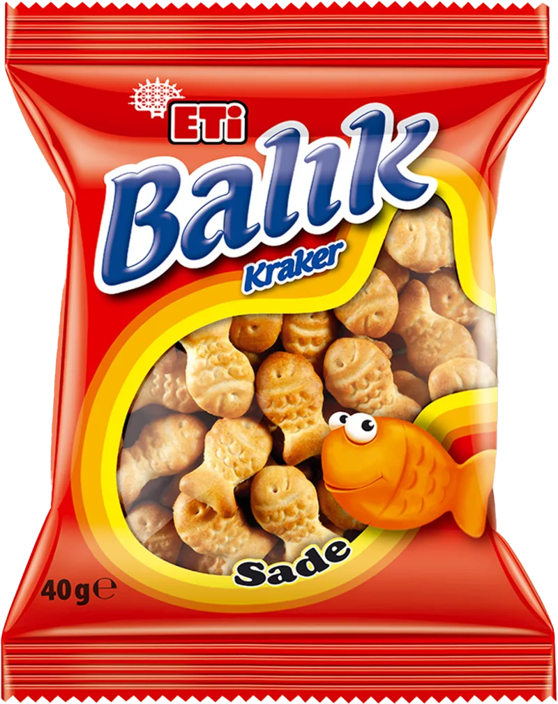 FİGÜRLÜ KRAKER 40G ETİ BALIK