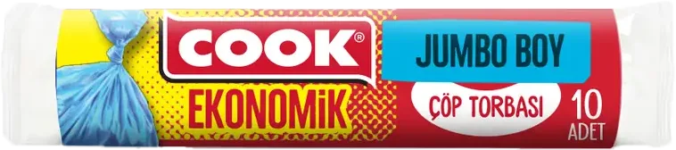 ÇÖP TORBASI EKO.COOK JUMBO 7Lİ MAVİ