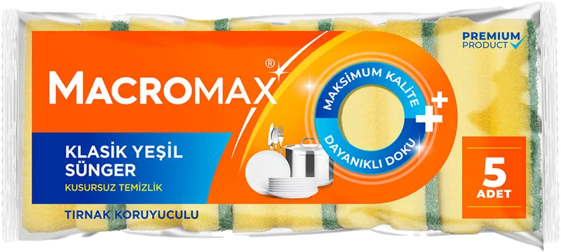 BUL.SÜNGER 5Lİ MACROMAX Çeşitleri